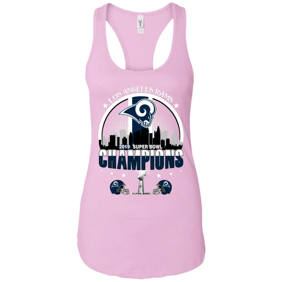 Nfl – Los Angeles Rams 2019 Super Bowl Champions Football Women Tank Top