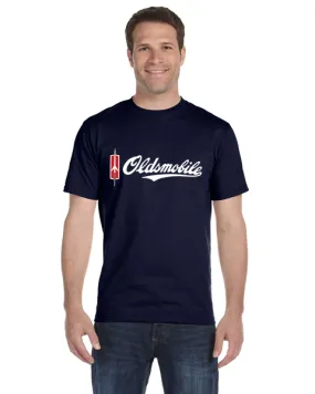 Oldsmobile Script with Rocket T-Shirt