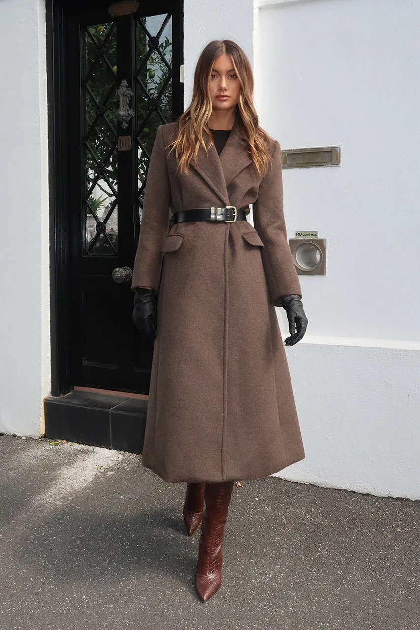 Oliver Coat | Choc