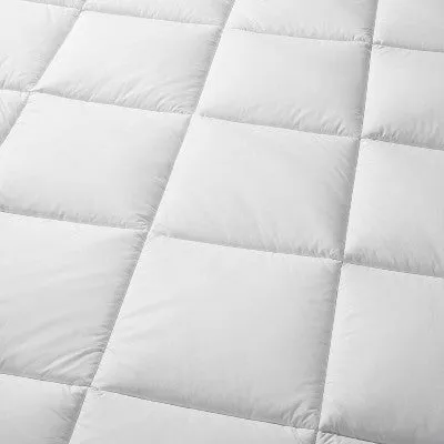 Open Box - King Ultra Loft Down Alternative Mattress Pad - Casaluna