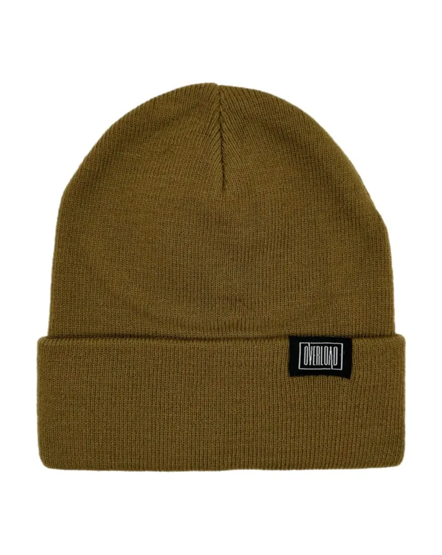 Overload Fine Knit Watch Cap Beanie - Coyote