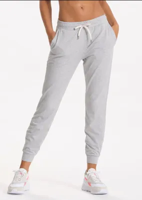 Performance Jogger: Pale Grey Heather (LONG)