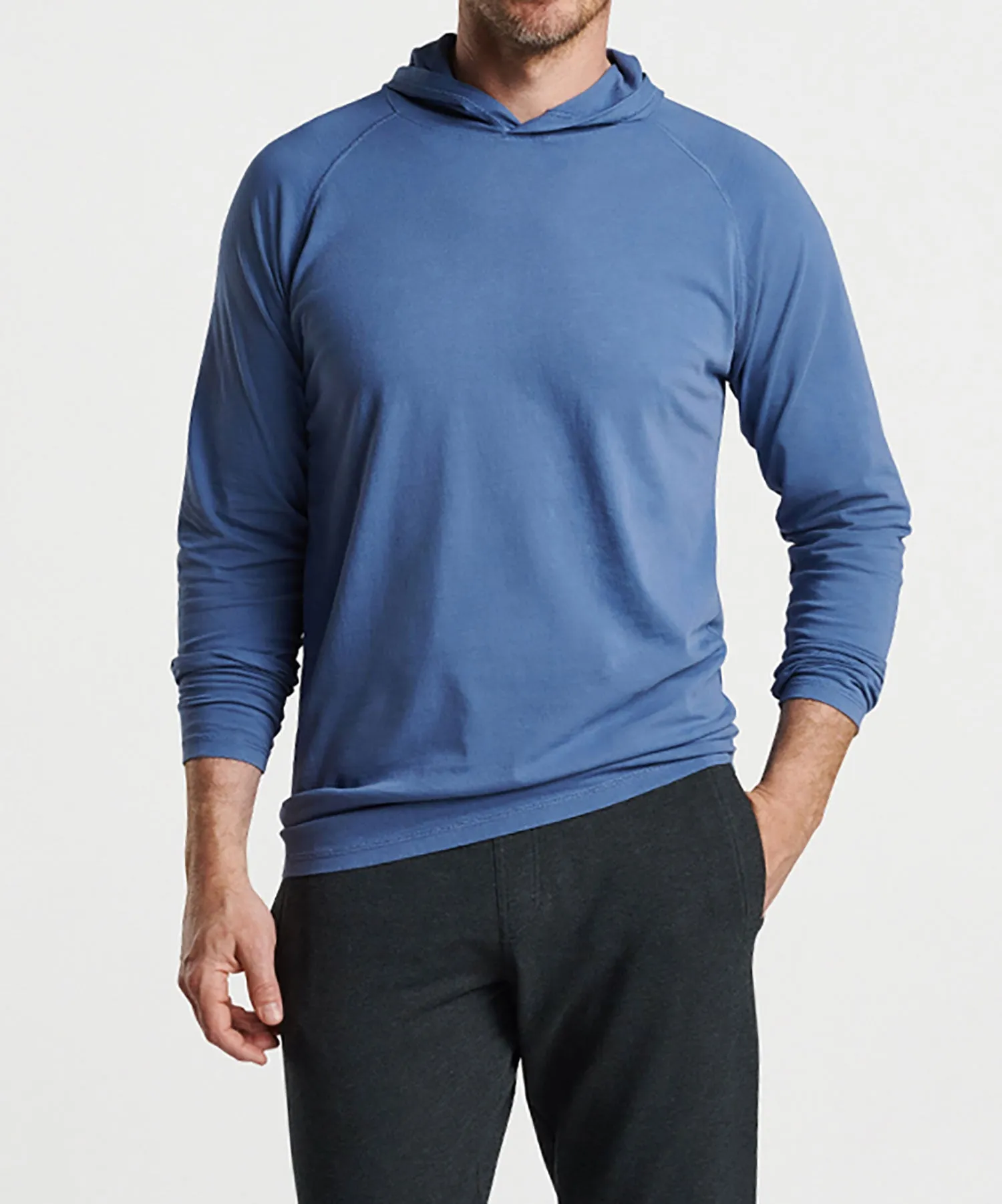 Peter Millar Long Sleeve Lava Wash Pullover Hoodie