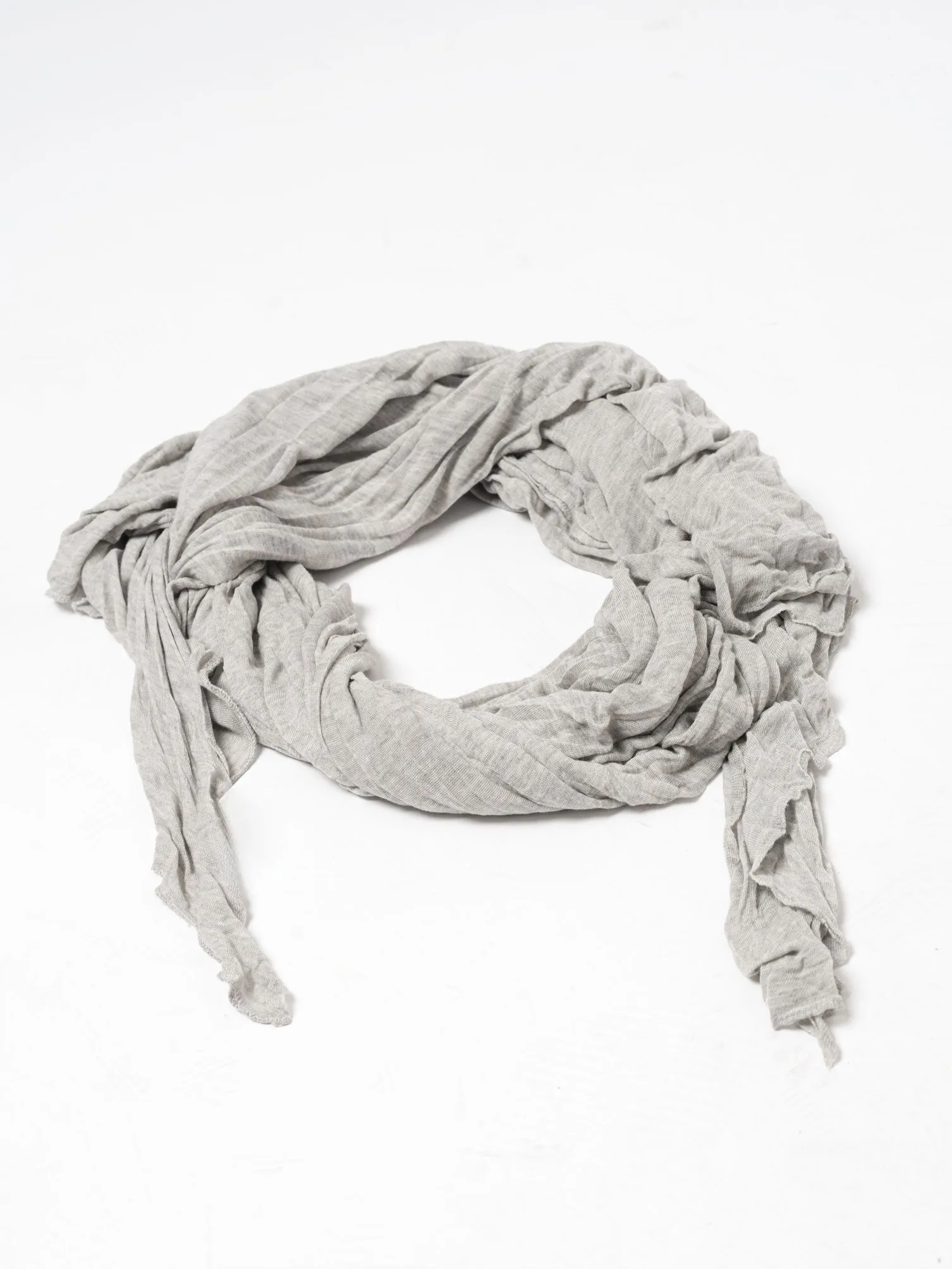 Plain Knit Viscose Scarf