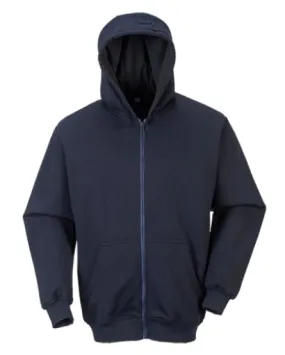 Portwest Inherent Flame Retardant Arc Anti Static Zip Front Hoody Hooded Sweatshirt -FR81