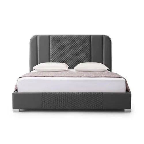 Queen Premium Package | Bedzy Luxe Halcyon Bed Frame Black, Luna Series Euro Top Mattress (Medium Firm) & Bamboo Mattress Topper!