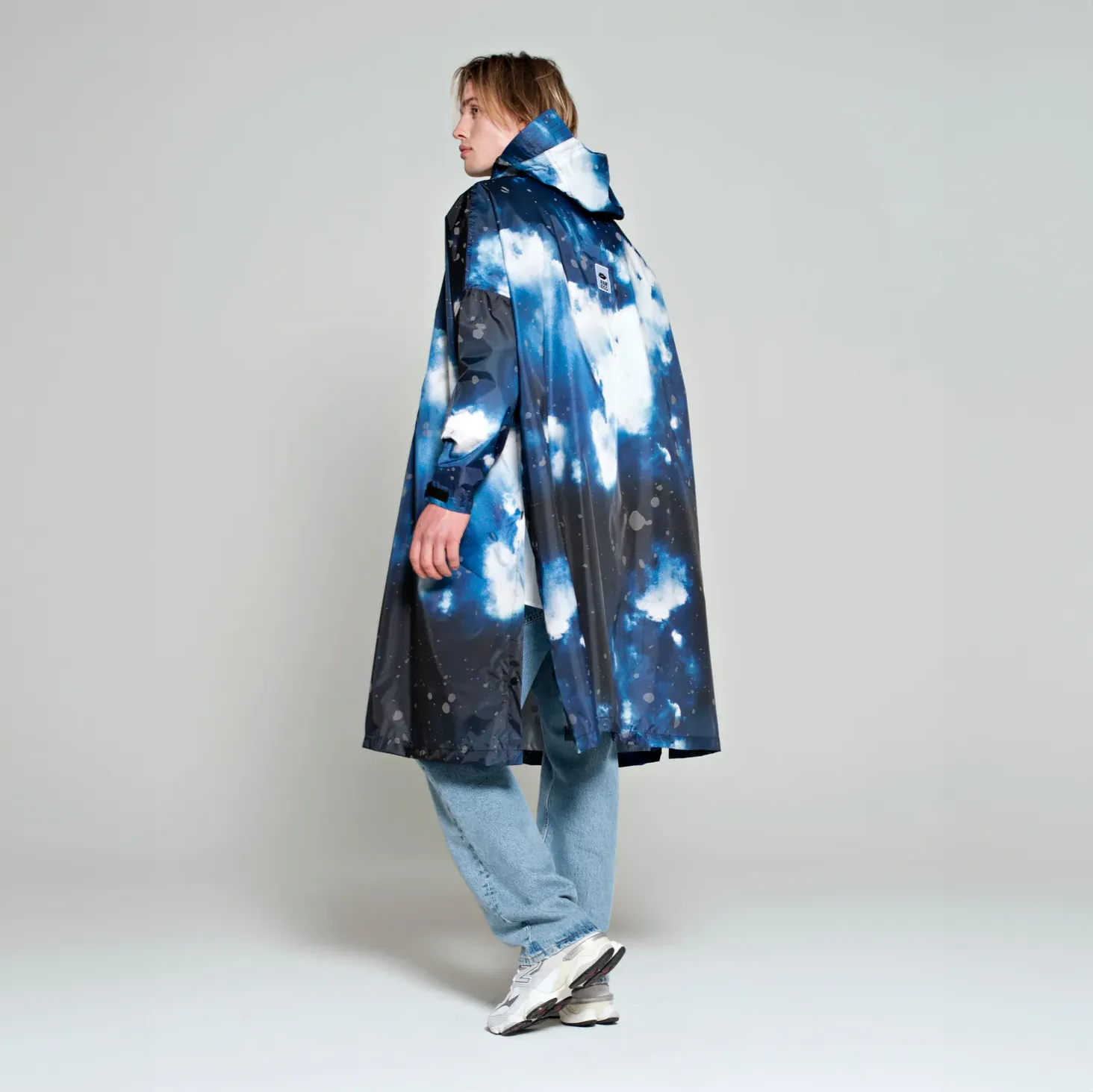 Rainkiss Poncho - Starry Night