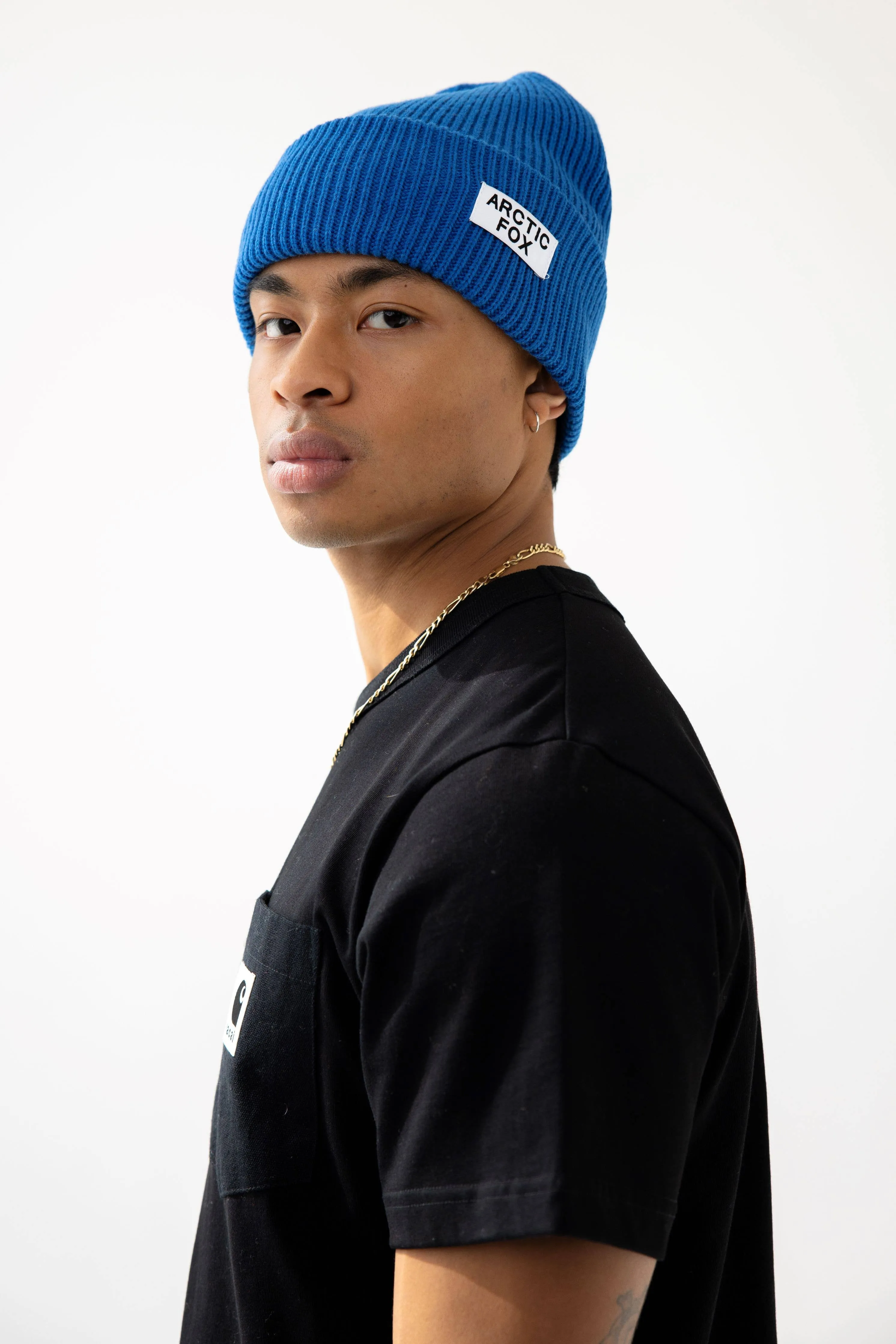 Recycled Beanie Hat | Ocean Blue - AW24