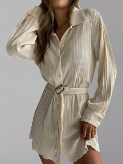 Resort Shirt Mini Dress