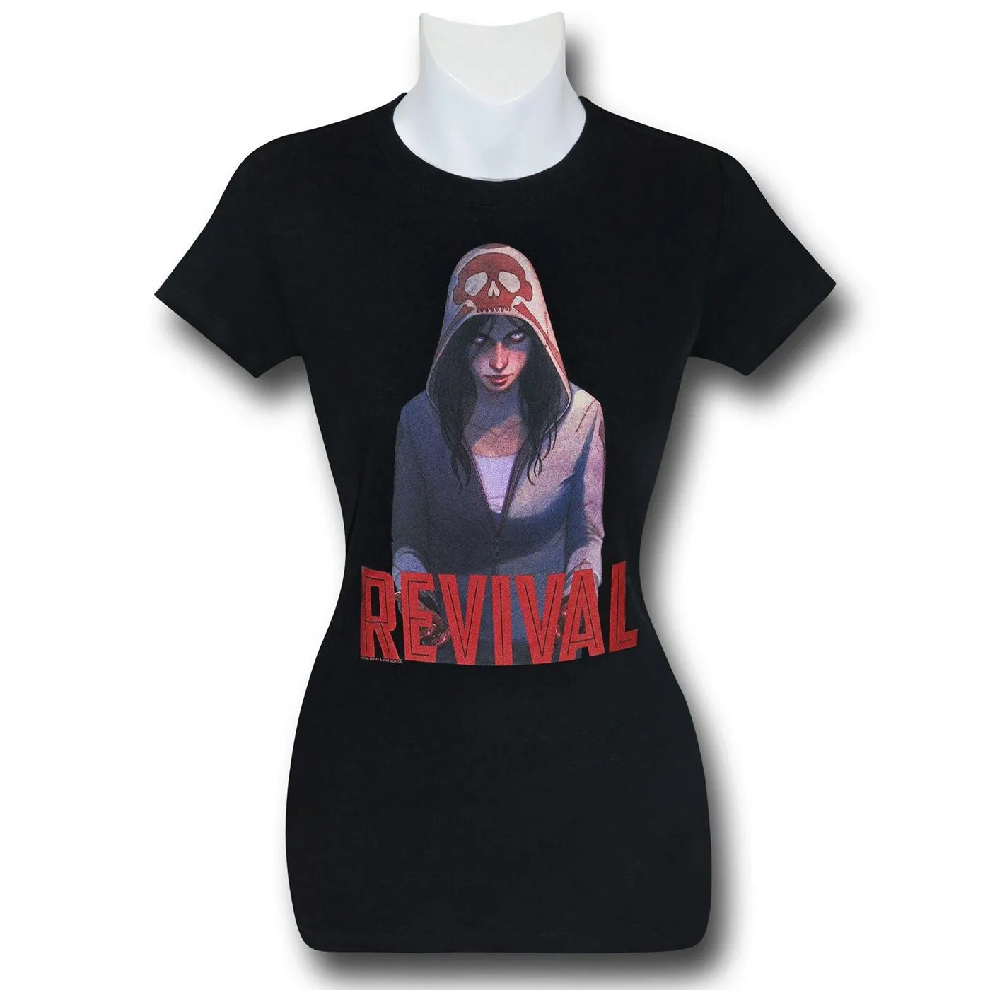 Revival Em on Black Women's T-Shirt