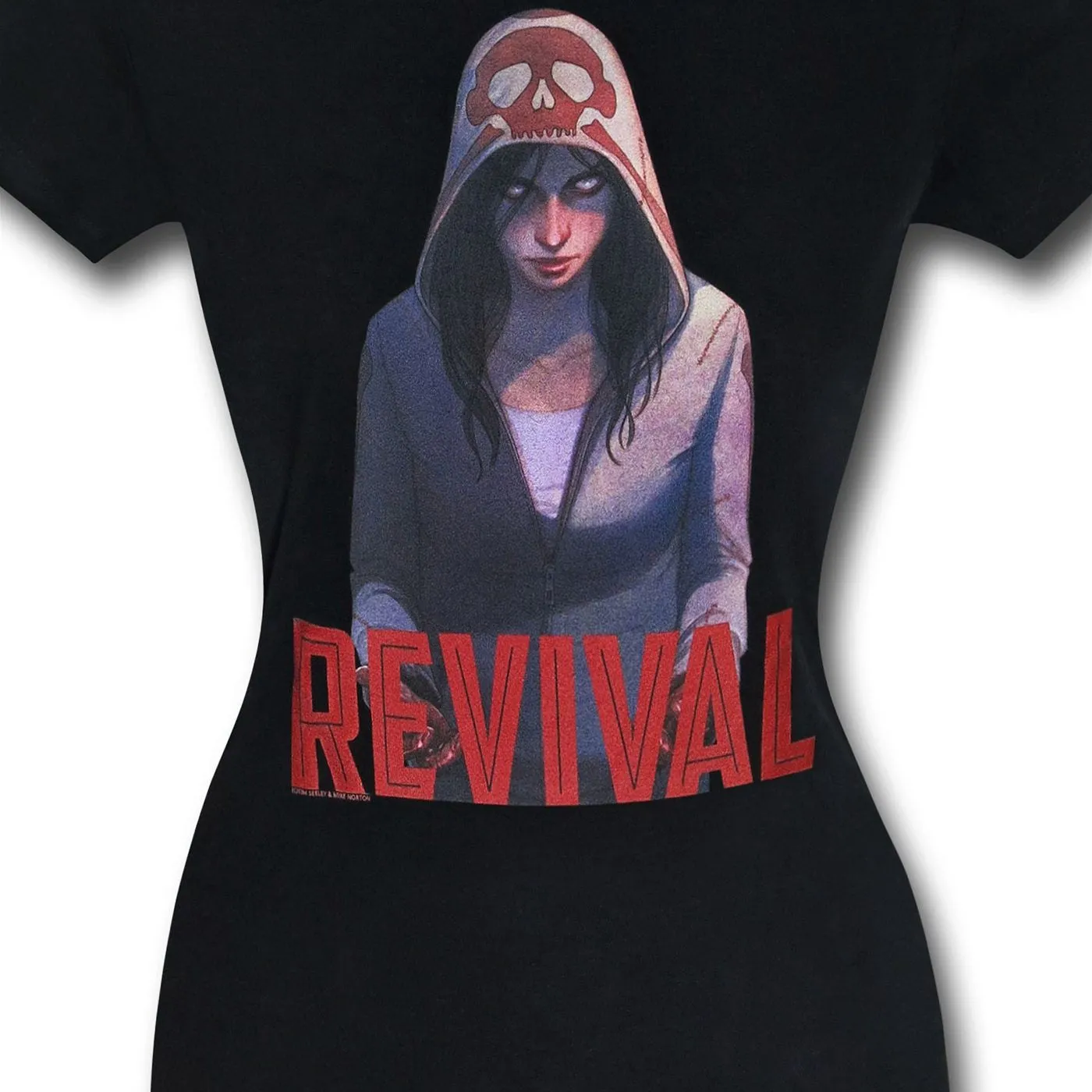 Revival Em on Black Women's T-Shirt