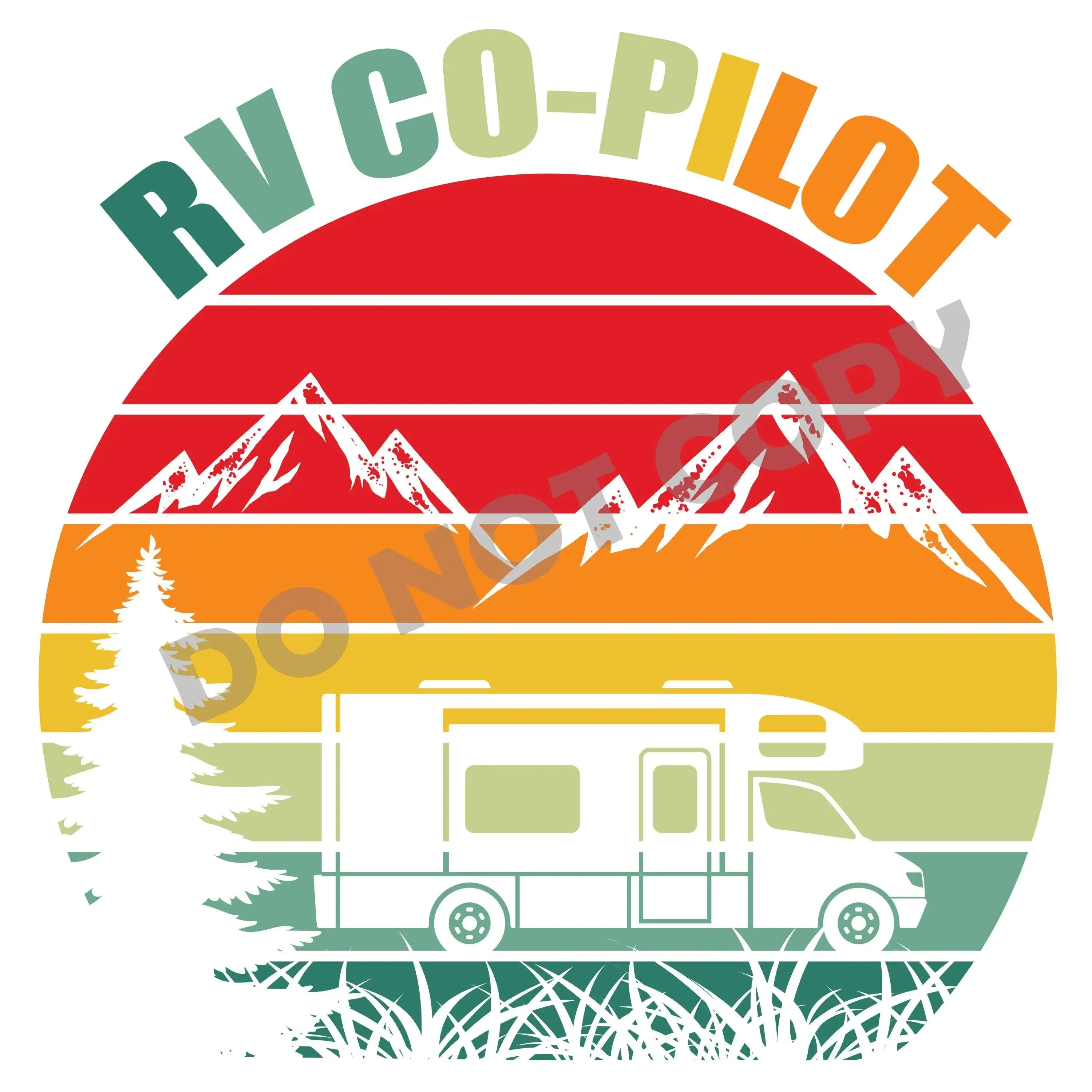 Rv Co-Pilot - DTF Transfer