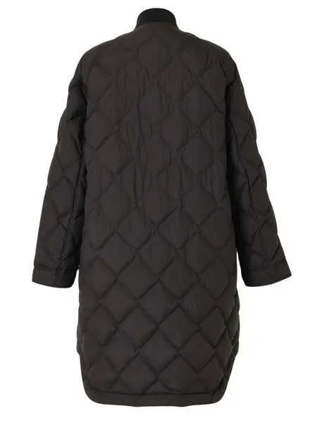 【SALE】NANGA ナンガ / RIB COLLAR QUILTED DOWN COAT W(WOMEN) リブカラーキルティッド ダウンコート (ウィメンズ)