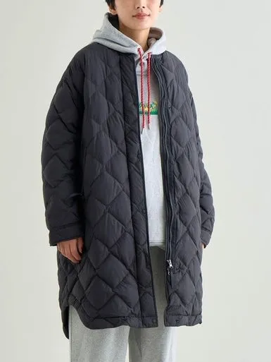 【SALE】NANGA ナンガ / RIB COLLAR QUILTED DOWN COAT W(WOMEN) リブカラーキルティッド ダウンコート (ウィメンズ)