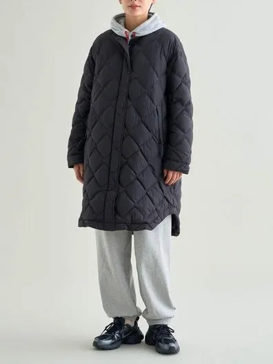 【SALE】NANGA ナンガ / RIB COLLAR QUILTED DOWN COAT W(WOMEN) リブカラーキルティッド ダウンコート (ウィメンズ)