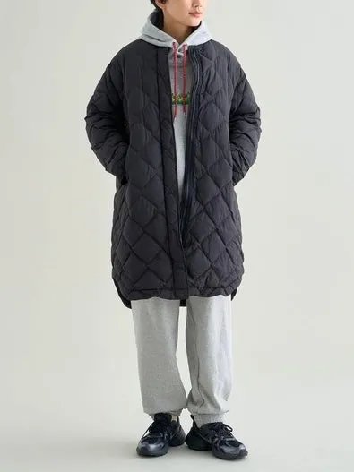 【SALE】NANGA ナンガ / RIB COLLAR QUILTED DOWN COAT W(WOMEN) リブカラーキルティッド ダウンコート (ウィメンズ)