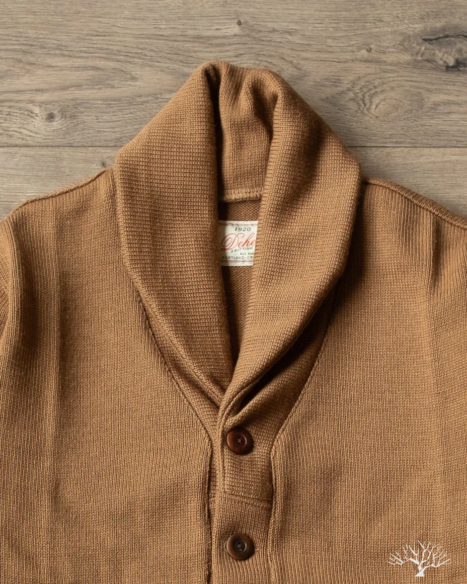 Shawl Sweater Coat 2.0 - Dark Tan (Modified)