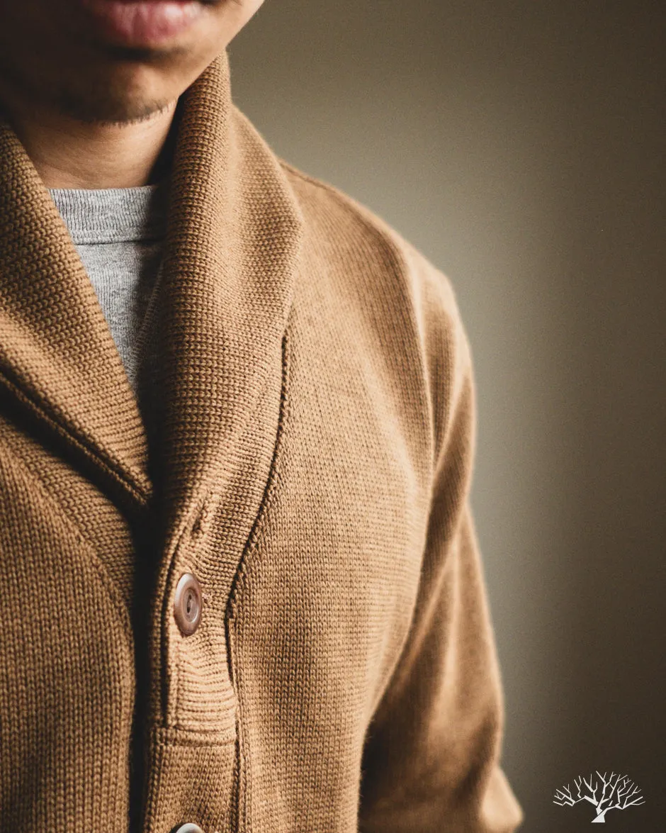 Shawl Sweater Coat 2.0 - Dark Tan (Modified)