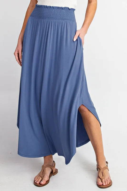 Smokey Blue Skirt