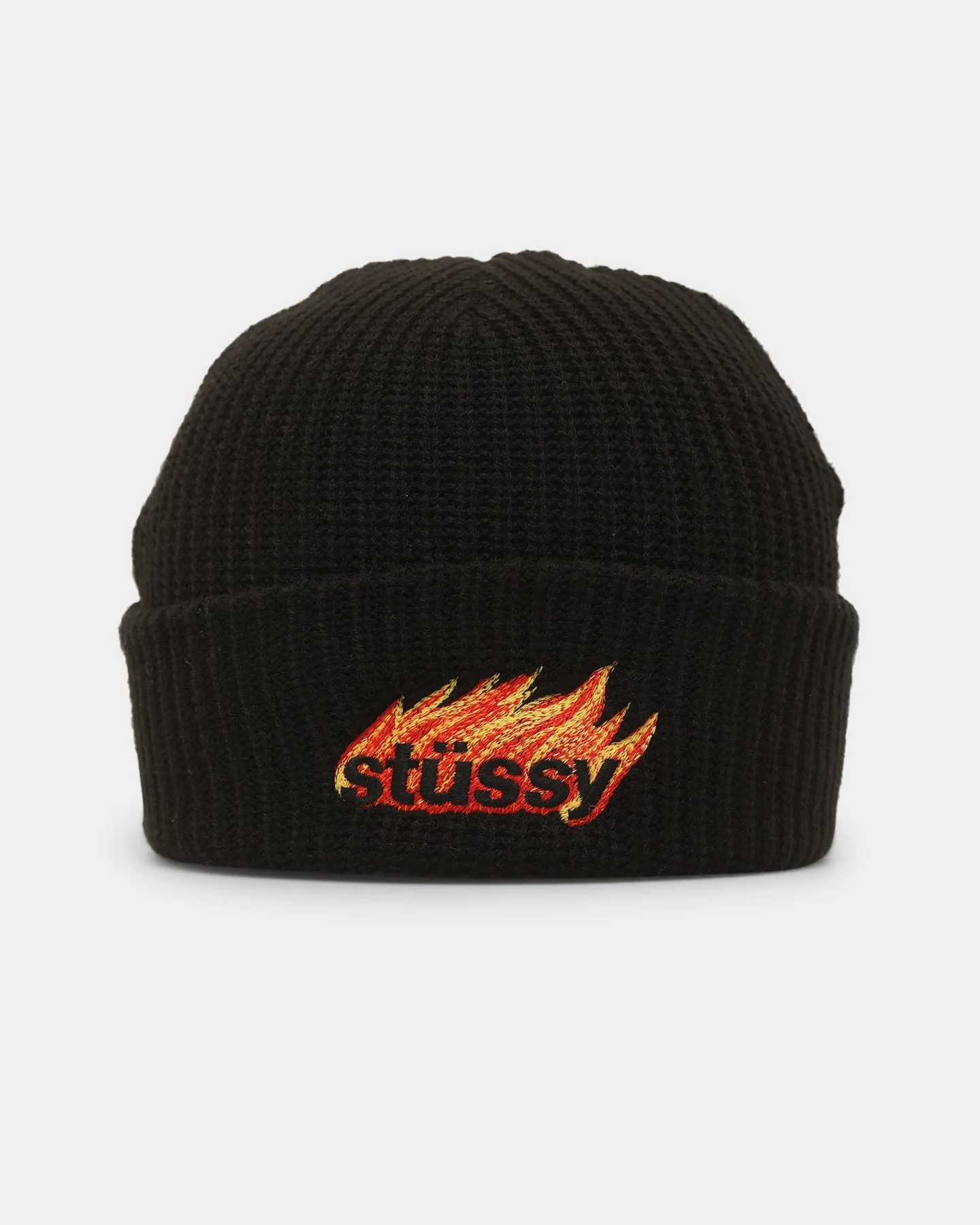 Stussy Flames Beanie Black