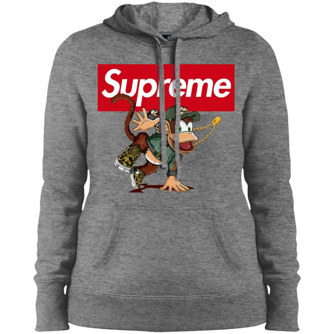 Supreme Monkey T-shirt Women Hooded Sweatshirt