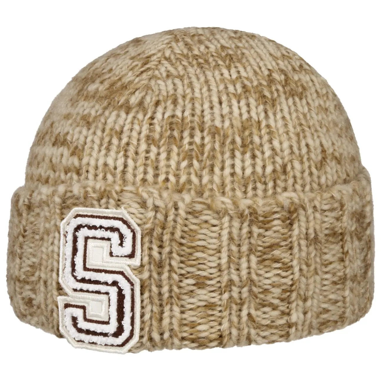 Sustainable Wool Beanie with Cuff by Stetson