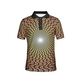 SWIRLS Men's Polo Shirt | Rob Mack