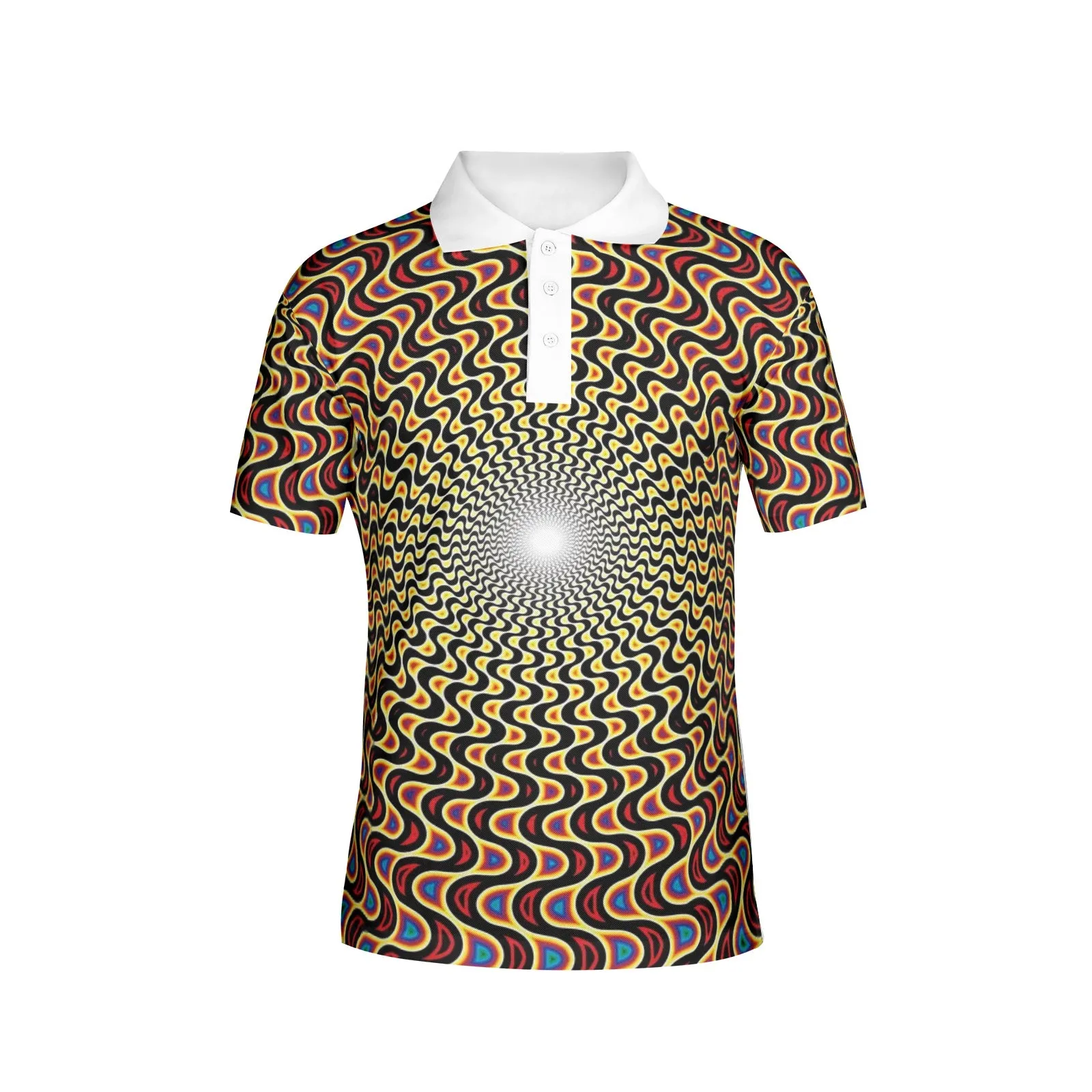 SWIRLS Men's Polo Shirt | Rob Mack