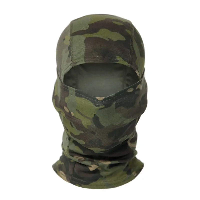 Tactical Camouflage Balaclava Full Face Mask Wargame CP Military Hat Hunting Bicycle Cycling Army Multicam Bandana Neck Gaiter