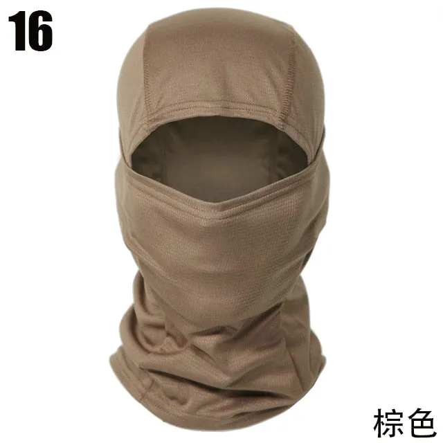 Tactical Camouflage Balaclava Full Face Mask Wargame CP Military Hat Hunting Bicycle Cycling Army Multicam Bandana Neck Gaiter