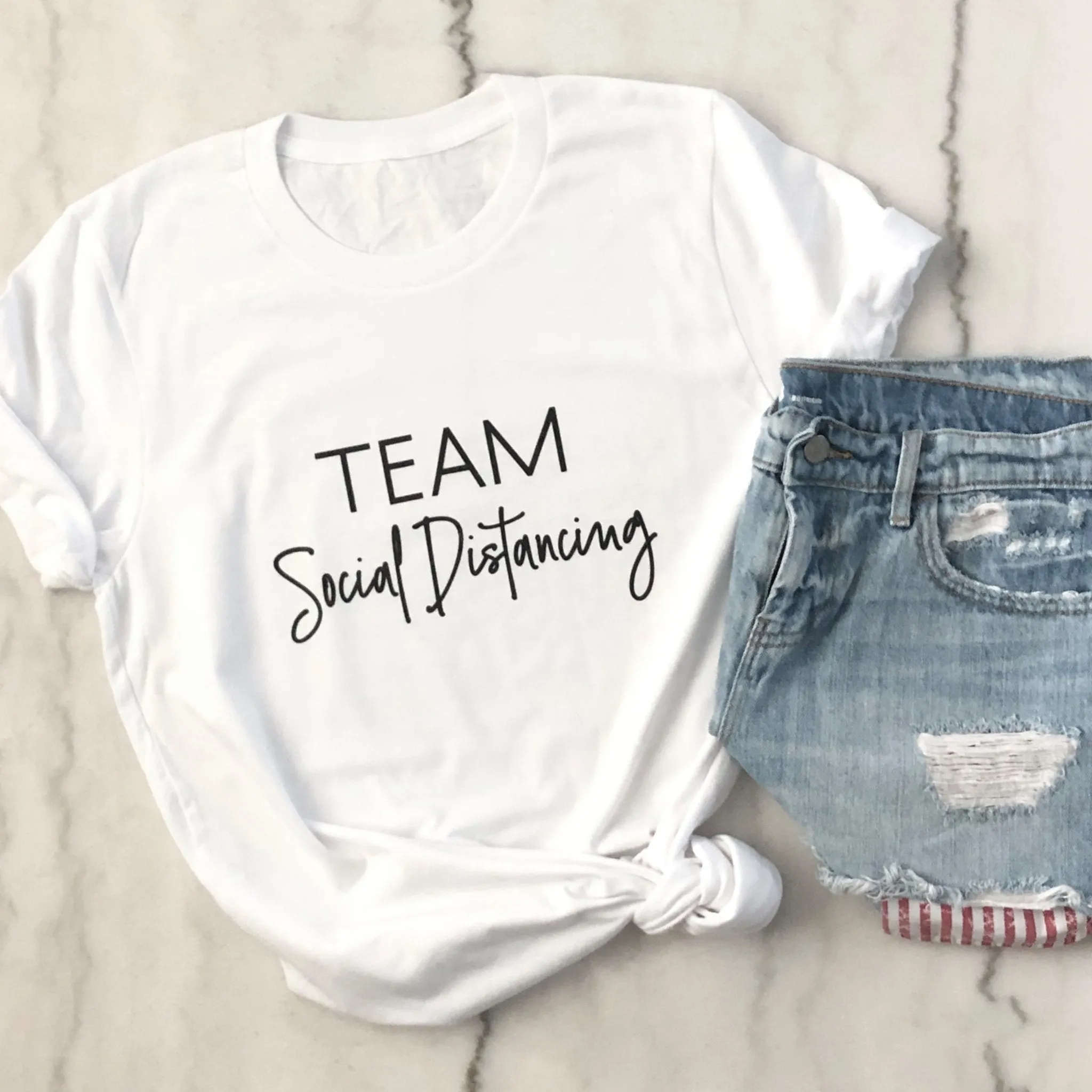 Team Social Distancing Shirt