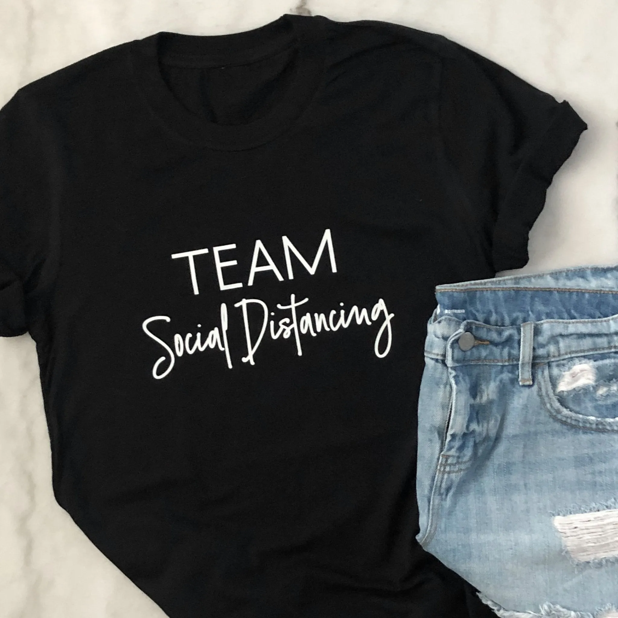 Team Social Distancing Shirt