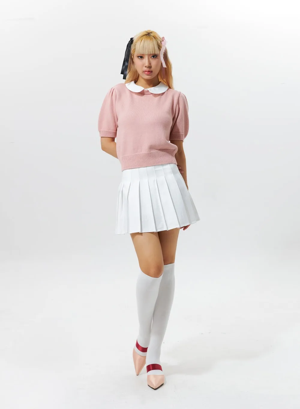 Tennis Pleated Mini Skirt IG320