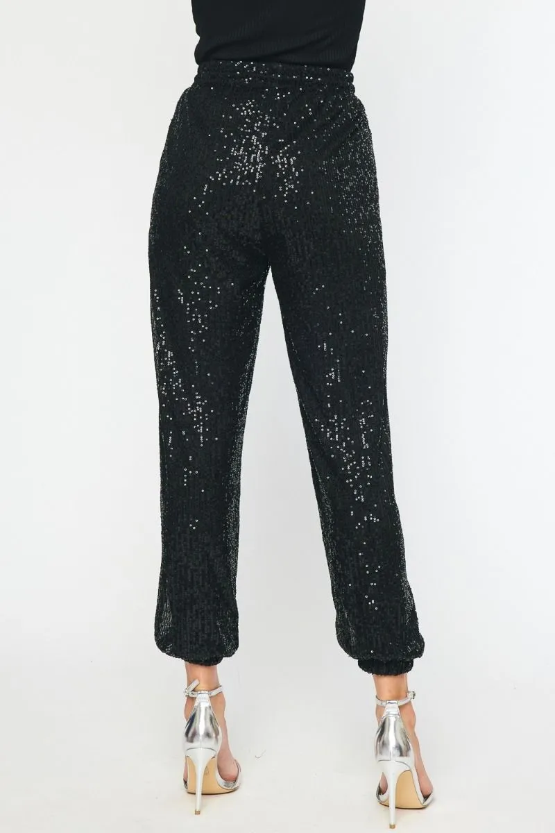 The Coco Sequin Joggers