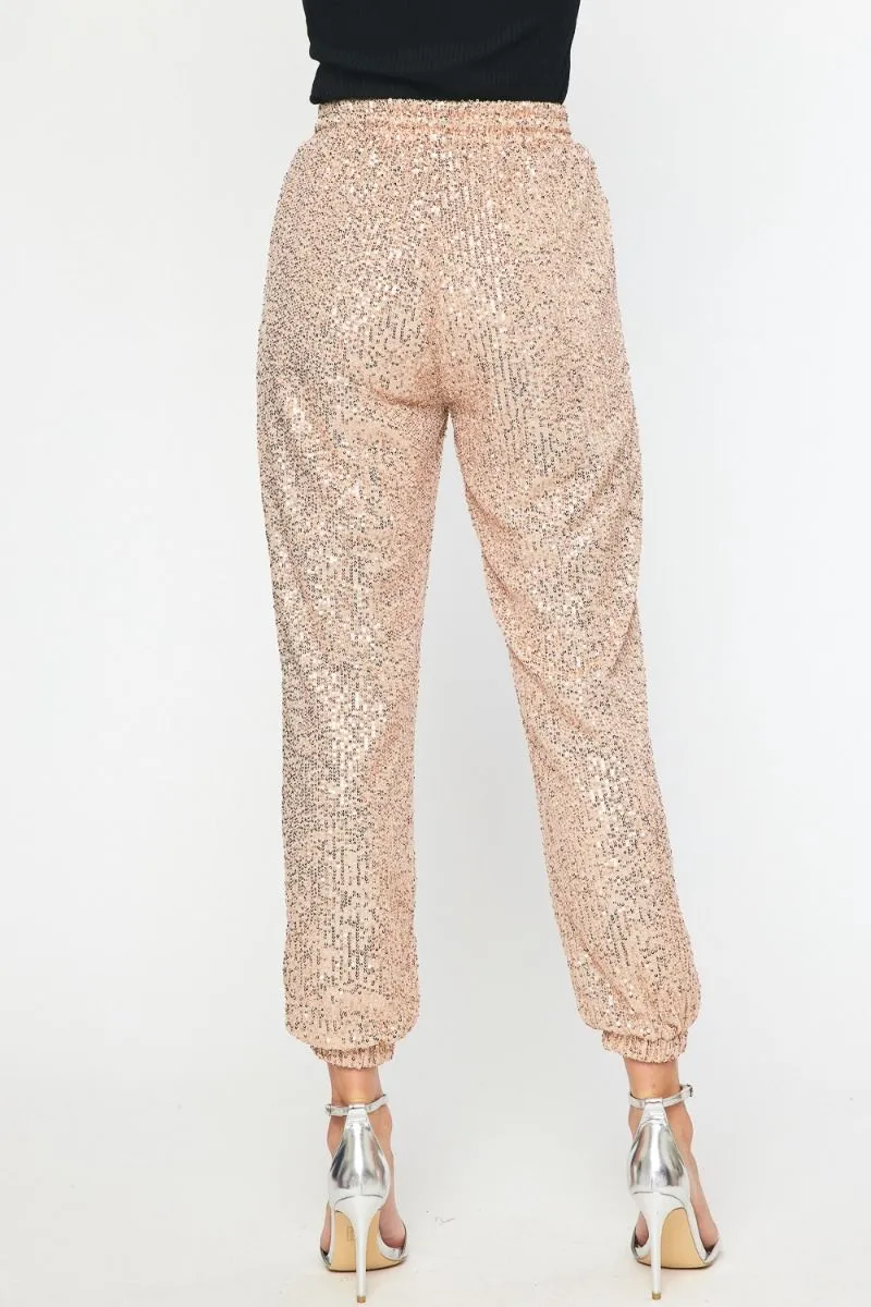 The Coco Sequin Joggers