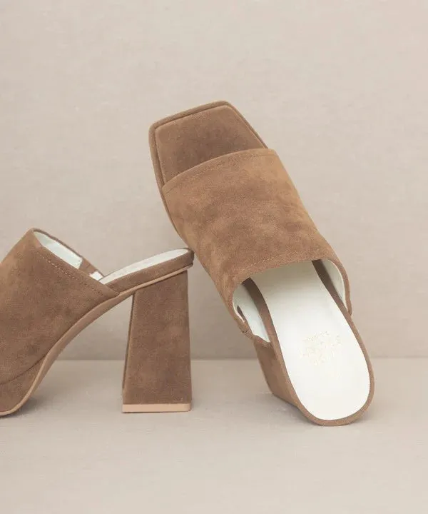 The Vivienne Slip On Platform Heel