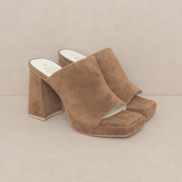 The Vivienne Slip On Platform Heel