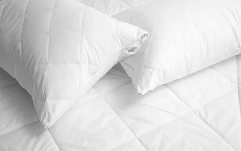 Tontine Luxe Soft Cotton Quilted Mattress & Pillow Protector Set