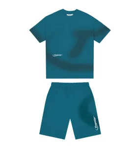 Trapstar London Hyperdrive Spray Short Set – Teal