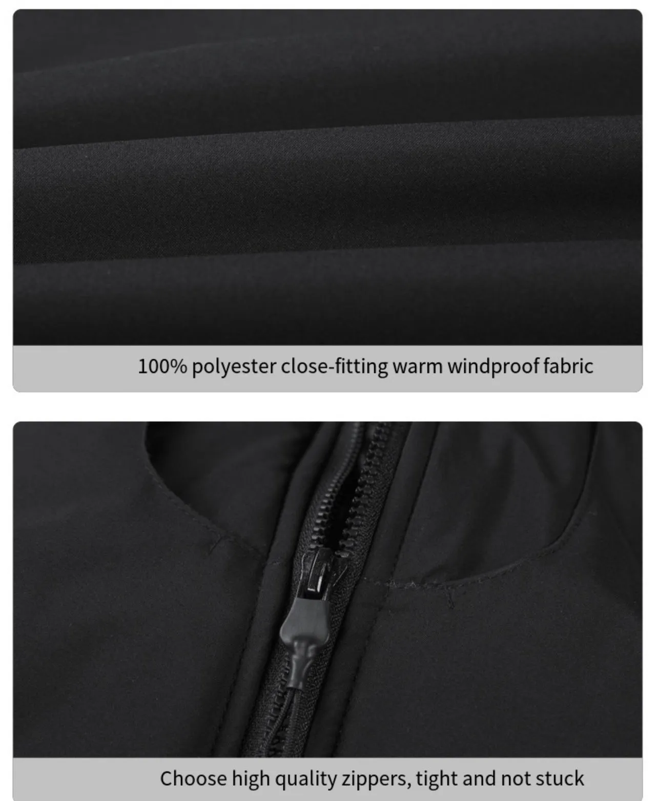 Ultimate Heated Vest with Stand Collar With Portable Charger - 11-Zone Heating & Multi-Pocket Design for Outdoor Winter Warmth