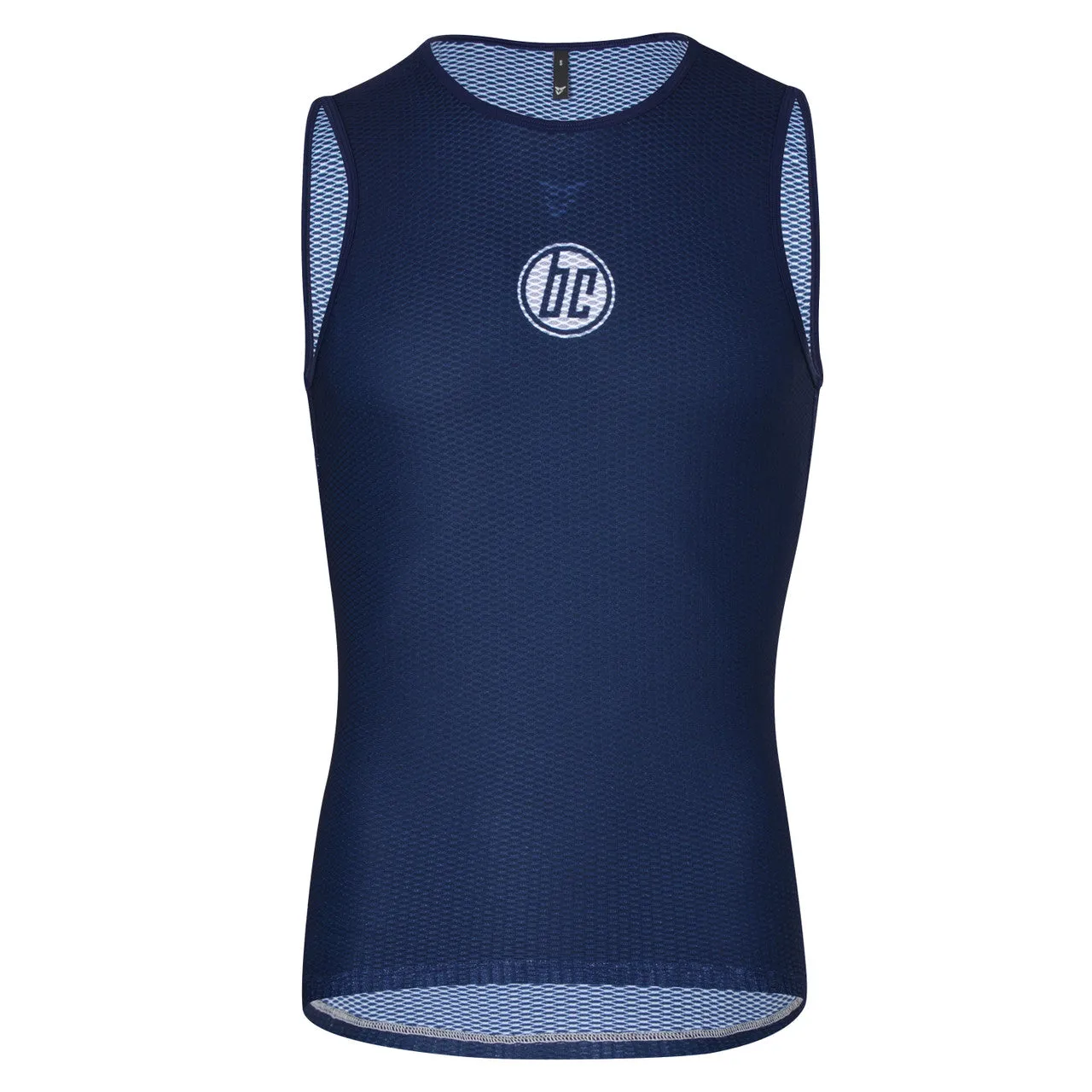 Unisex Short Sleeve Base Layer Vent Navy