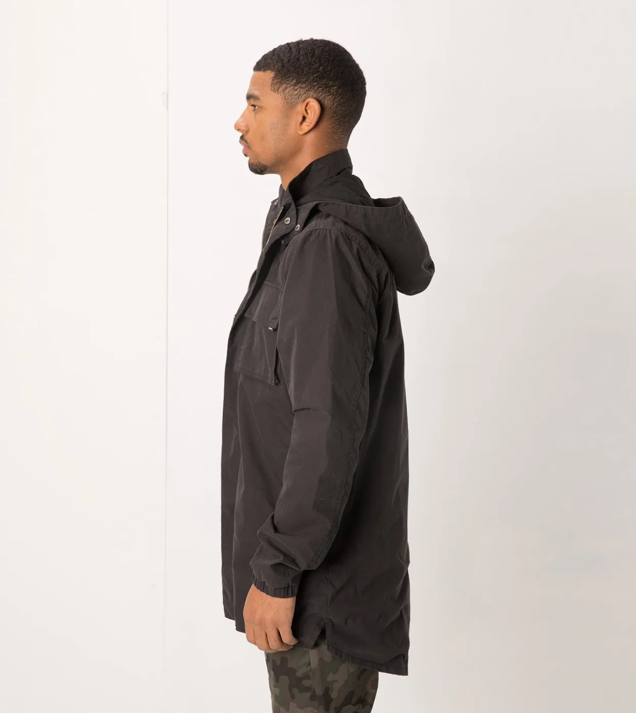 Utility Jacket Washed Black