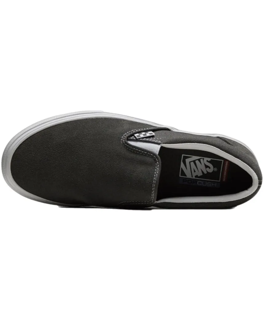 Vans Skate Slip On - Pewter / True White