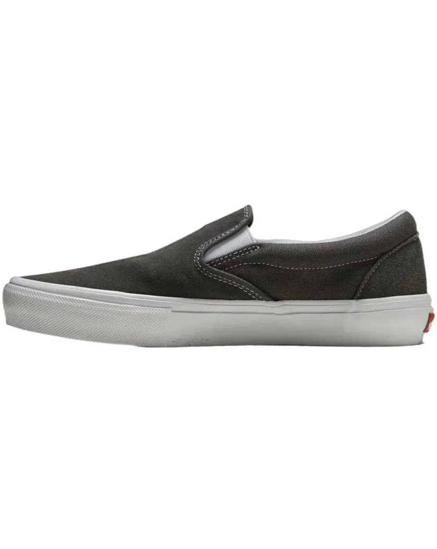 Vans Skate Slip On - Pewter / True White