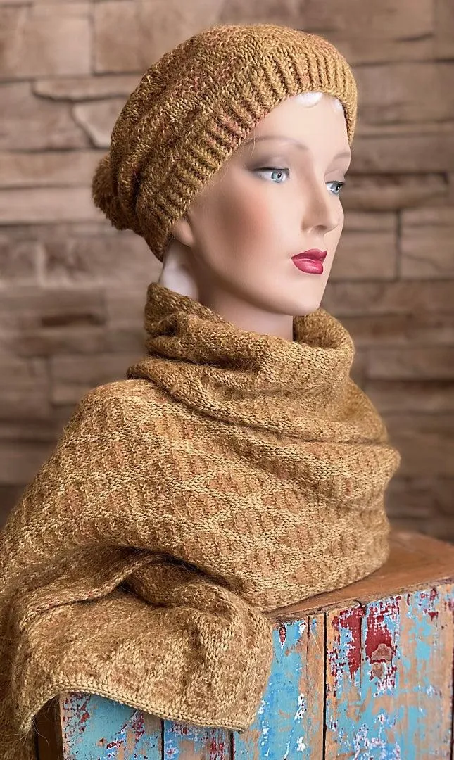 Verea hat & scarf KNITTING KIT