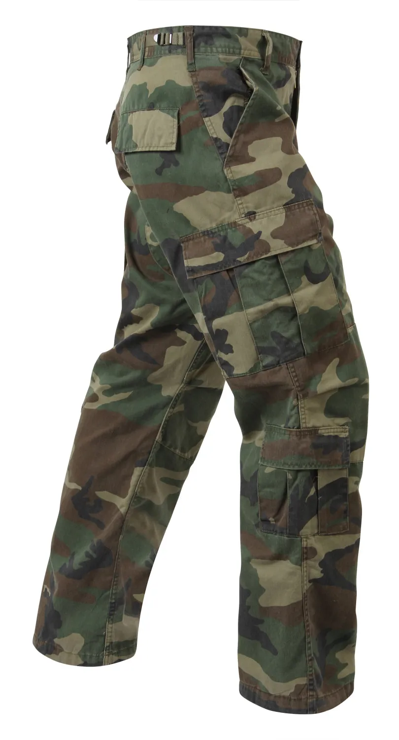 Vintage Paratrooper Fatigues- Woodland Camouflage-