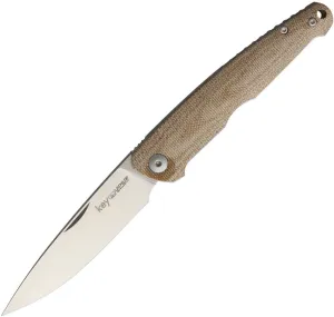 Viper Key Slip Joint Natural Micarta