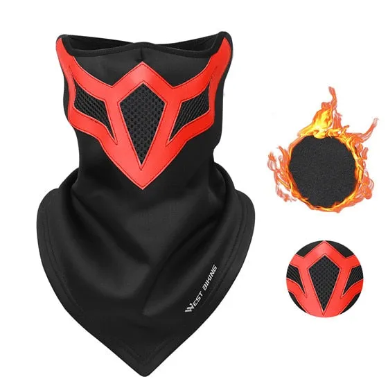 Warm Winter Cycling Headwear MTB Bike Balaclava Windproof Face Cover Bandana Running Skiing Sport Bicycle Scarf