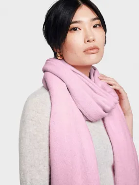 White   Warren - Cashmere Travel Wrap in Rosewater Heather