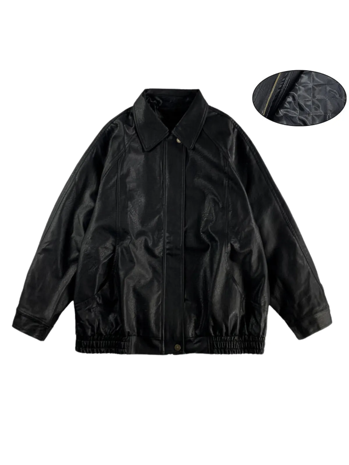 WLS Japanese Retro Pilot Leather Jacket